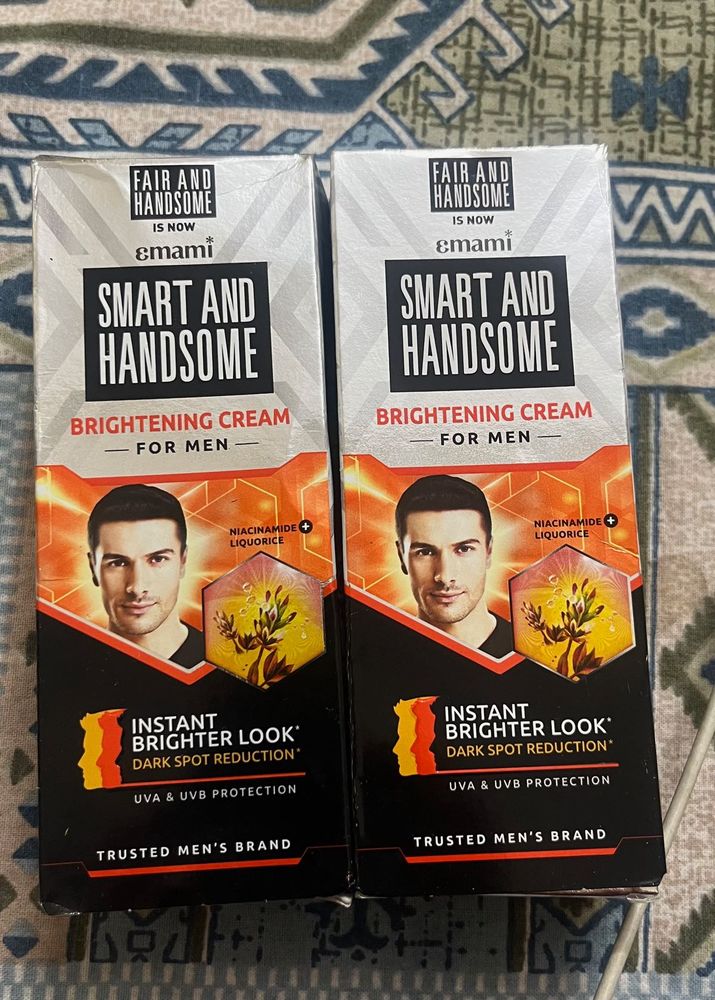 Emami Smart &amp; Handsome Brightening Cream - 2 Pack