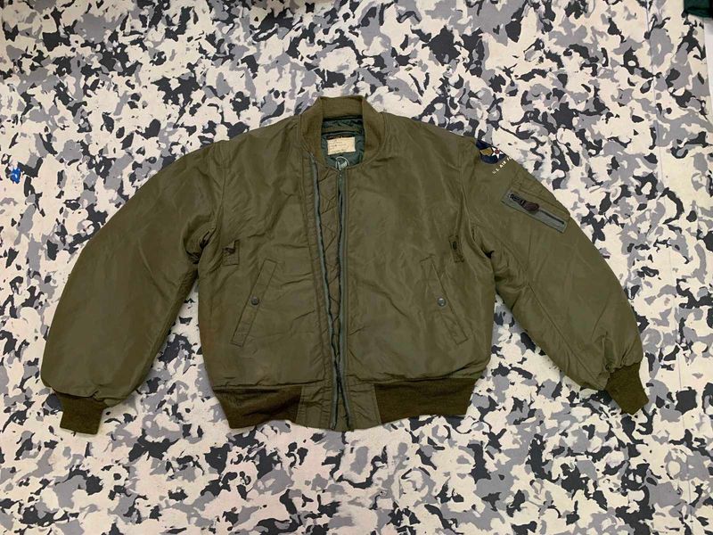 Olive Green Bomber Jacket
