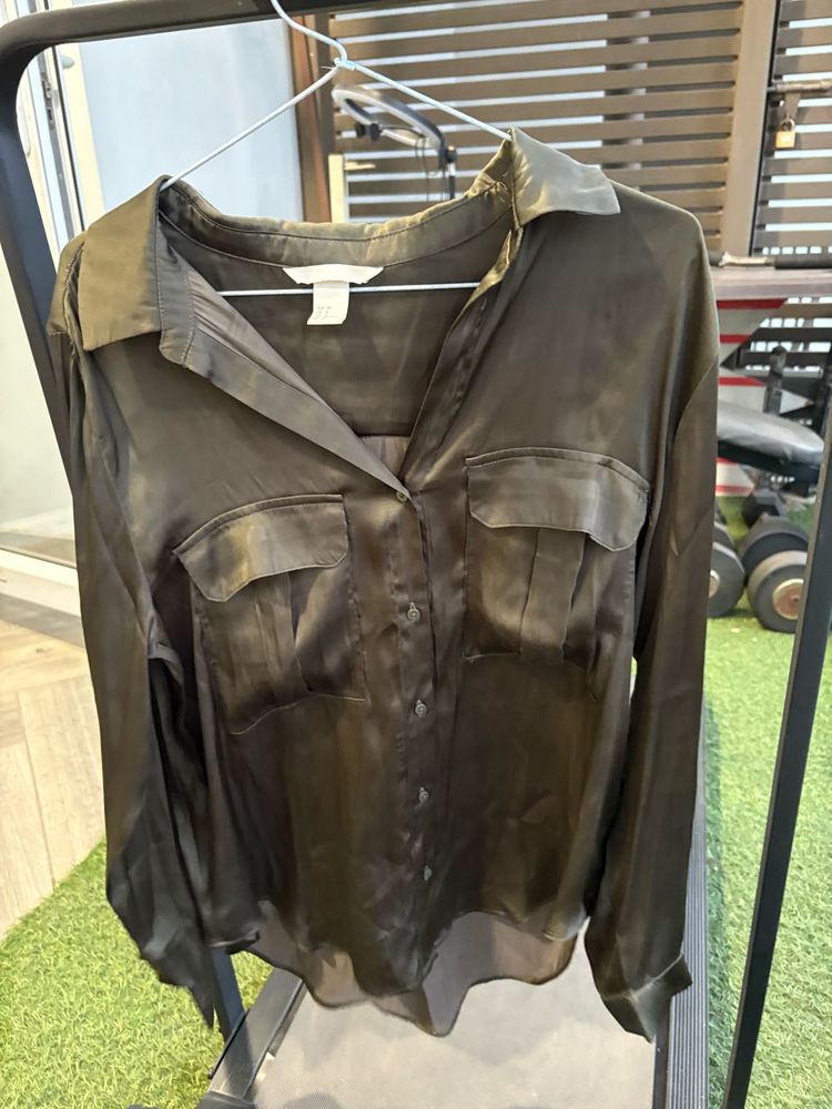 H&amp;M Olive Green Shirt