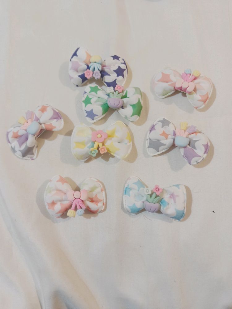 2Pcs Bow Clip