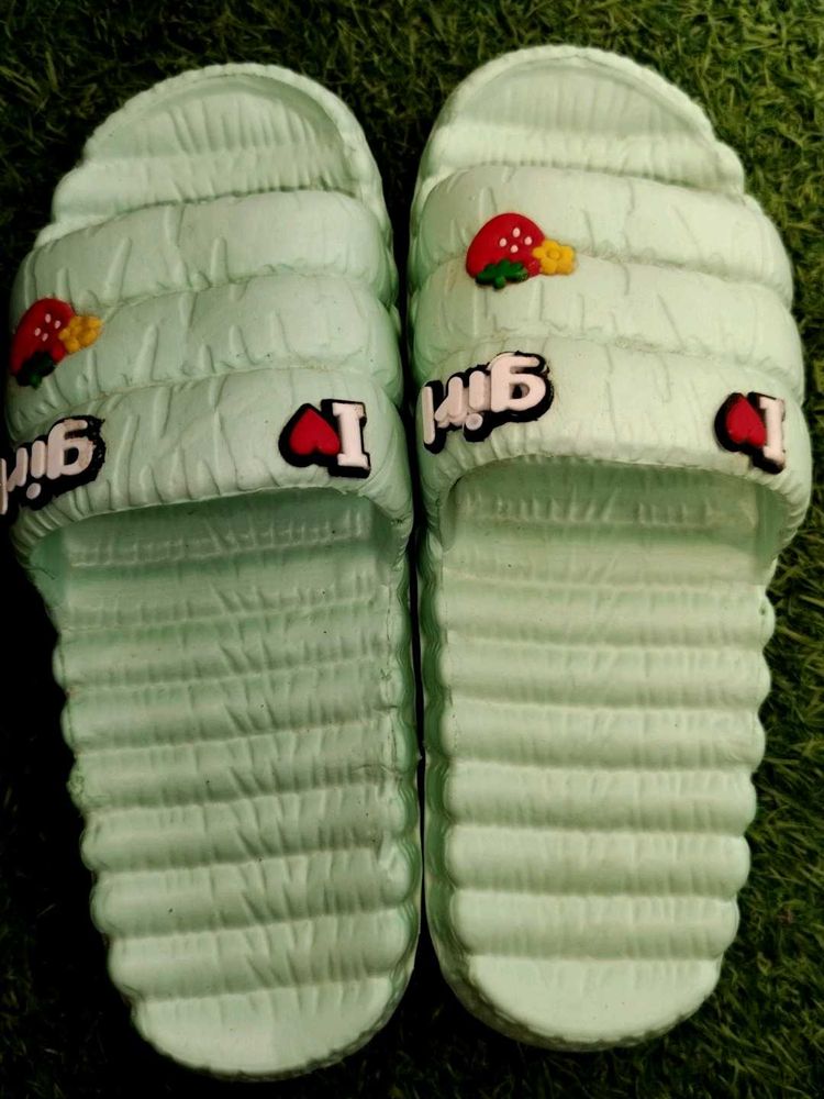 Cute Mint Green Slides