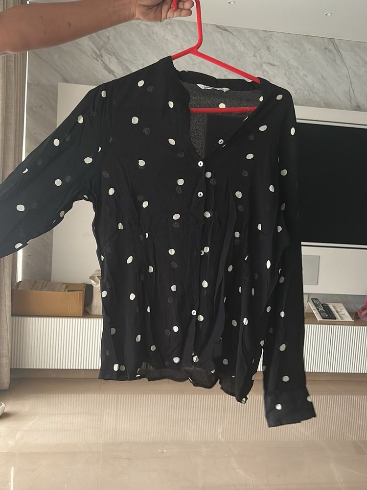 Polka Dot Blouse