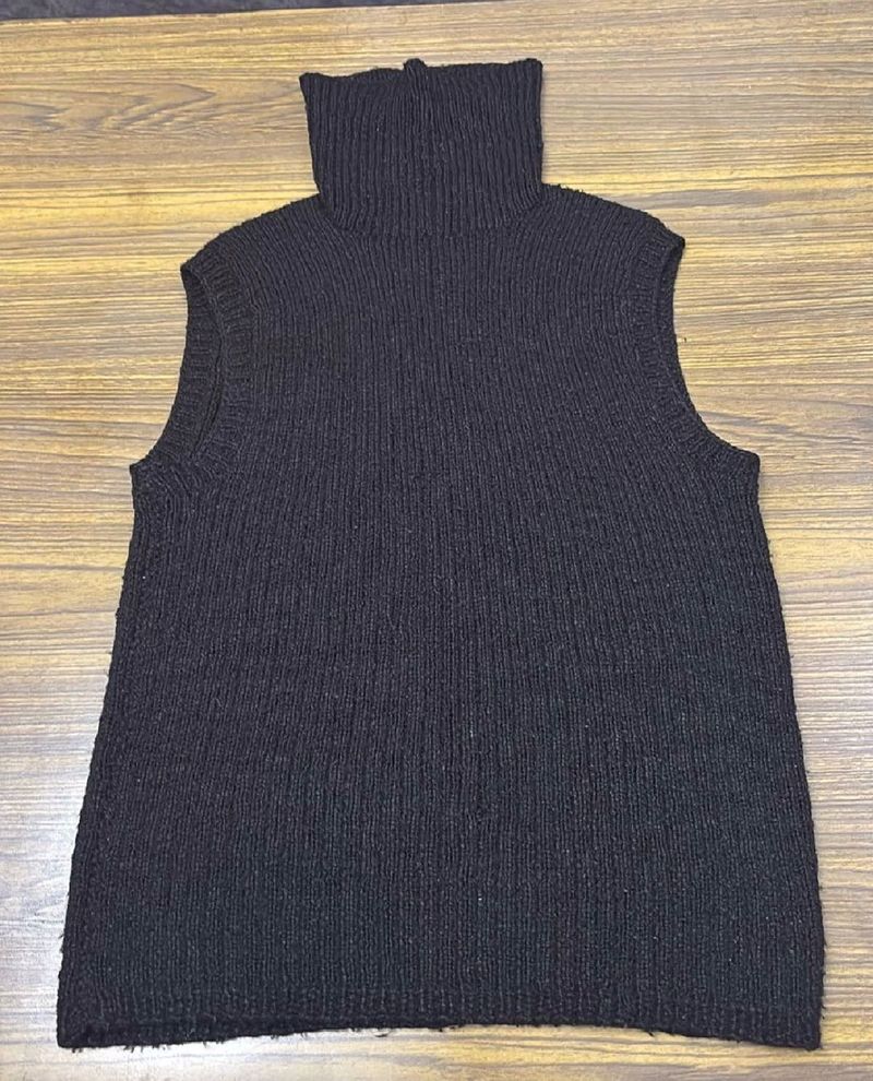 Black Half Sweater On Sale
