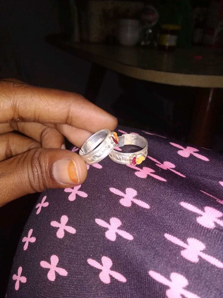 Real Silver Toe Ring