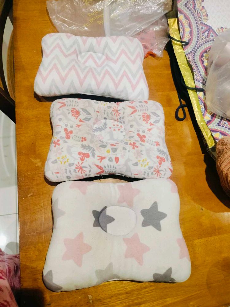 Baby Head Shaping Pillows Set Of 3 Fix Price
