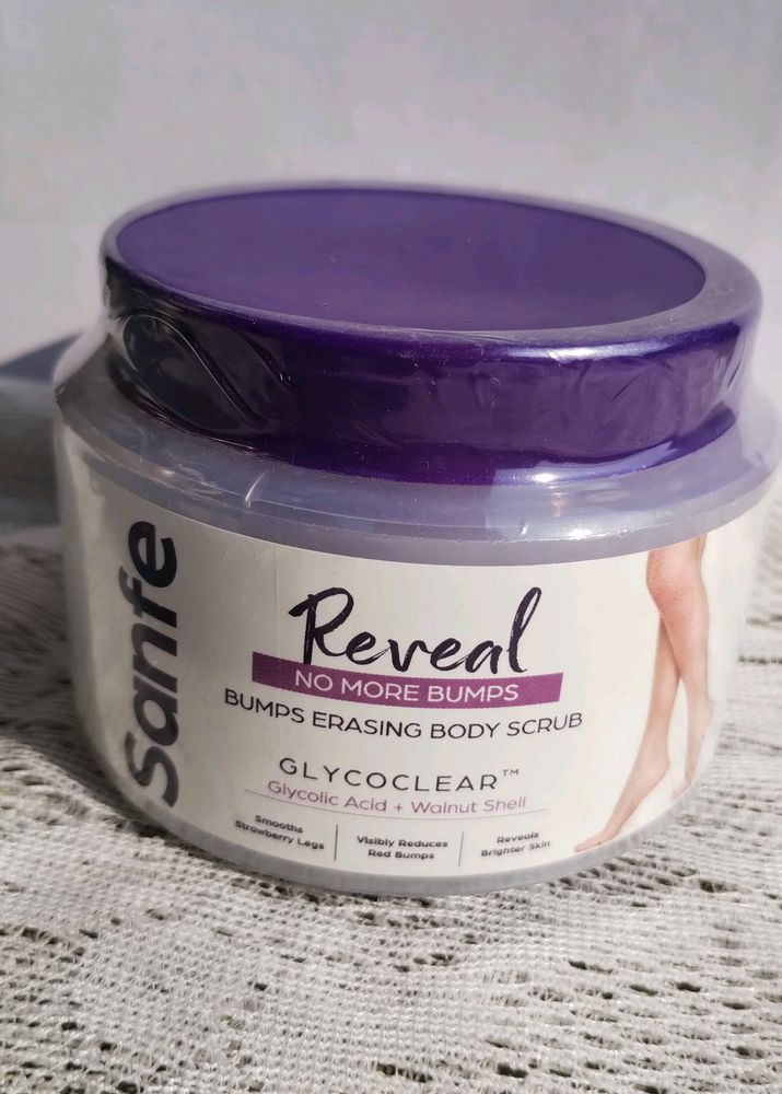 Sealed Sanfe Bumps Erasing Body scrub