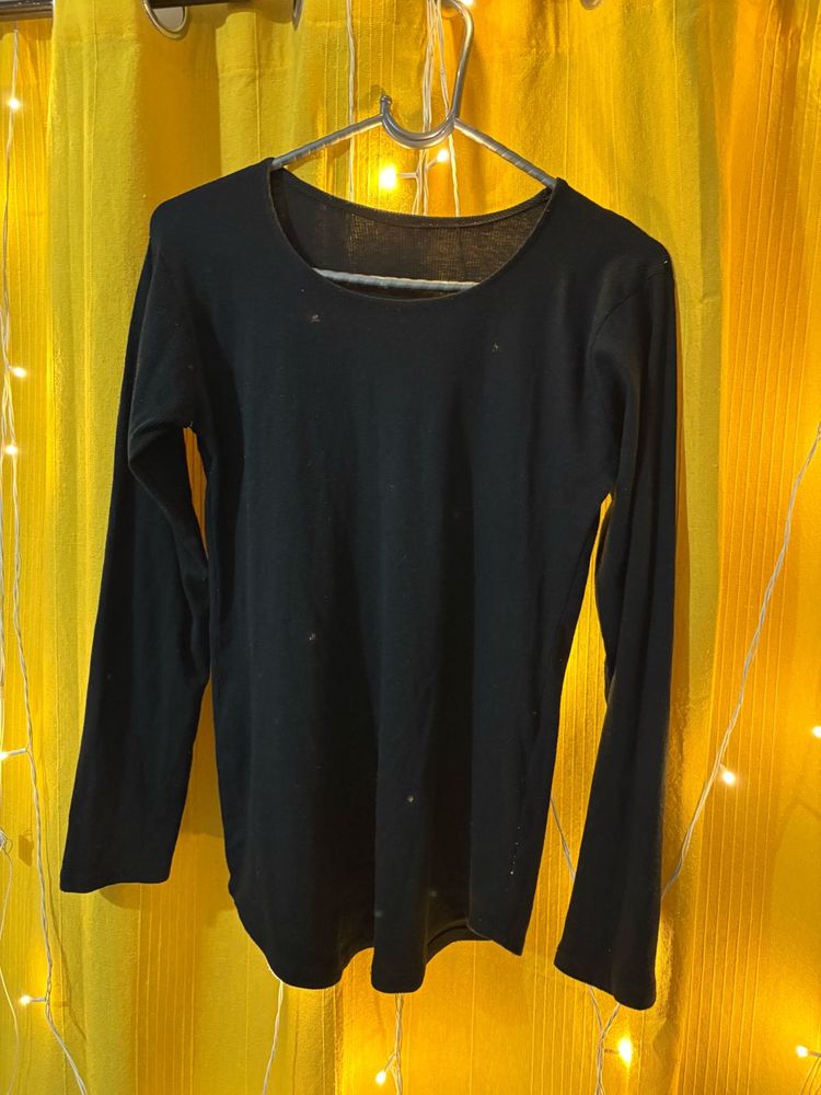 Black Long Sleeve Top