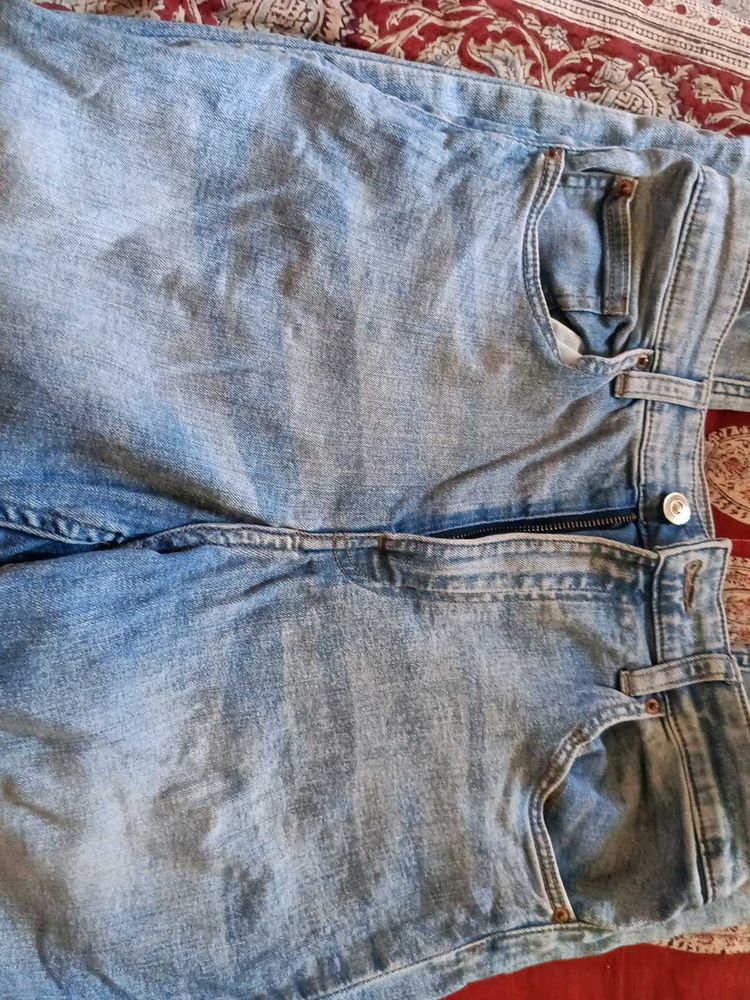 Light Wash Denim Jeans