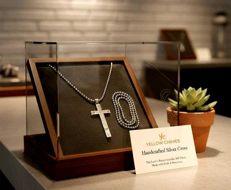 Silver Cross Necklace