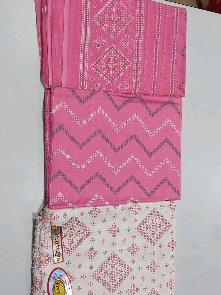 Pink Dress Material