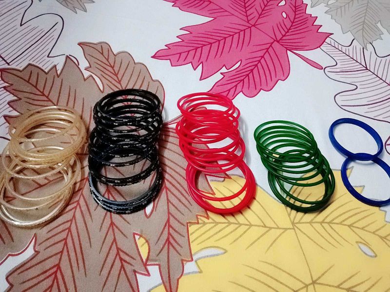 5 Colorful Bangle Set