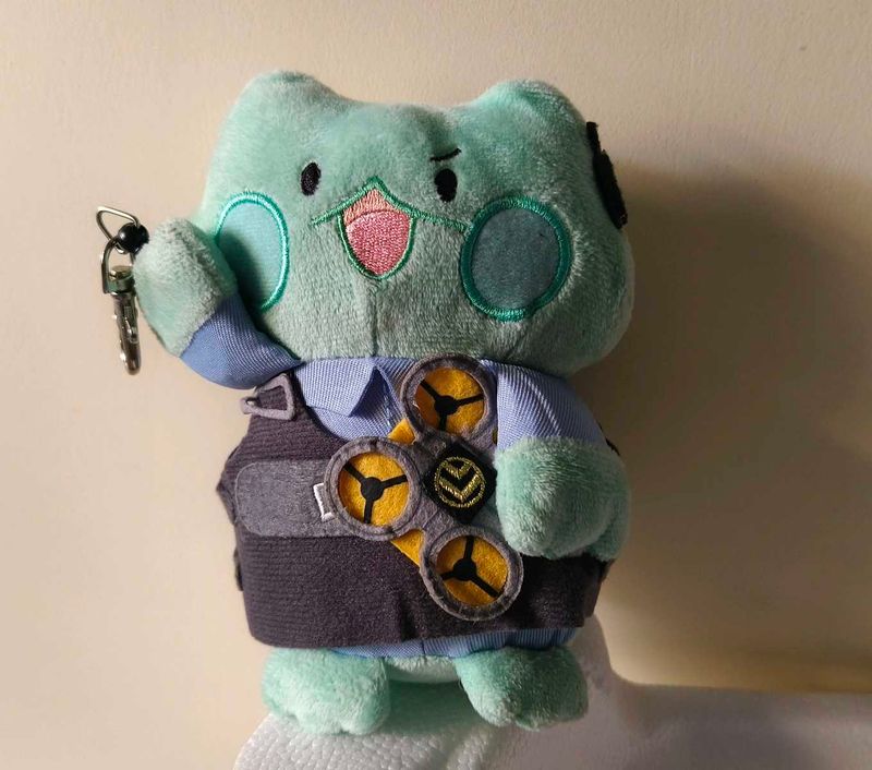 Spy Froggy plushie