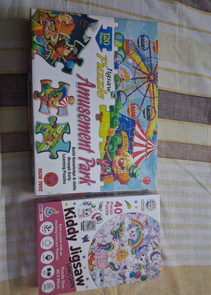 Kids&#39; Jigsaw Puzzle Bundle (Two New)