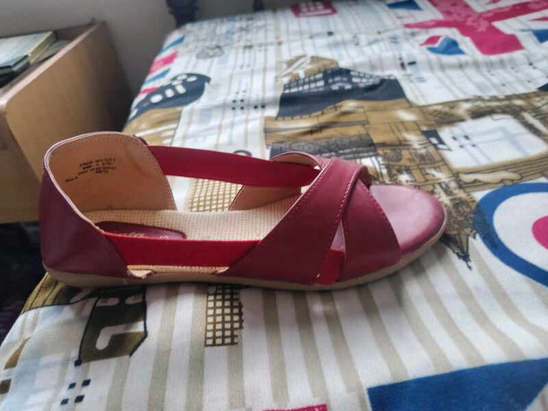 Red Flats &amp; Sandals