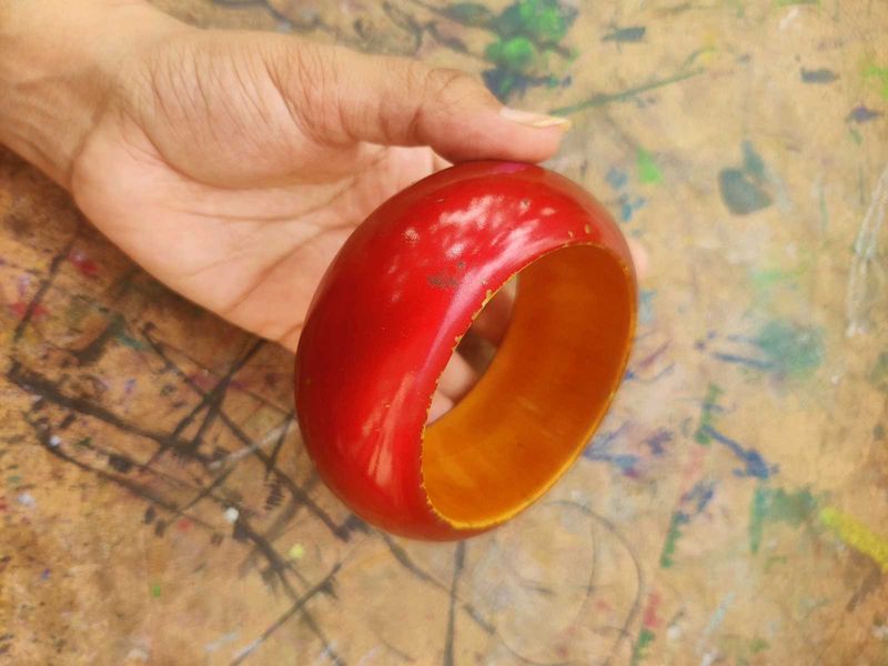 Tomato Red Bangle Bracelet