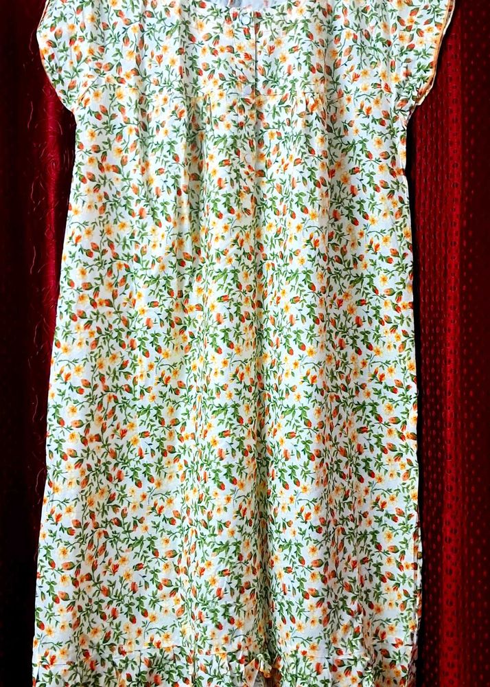 Floral Print Casual Dress