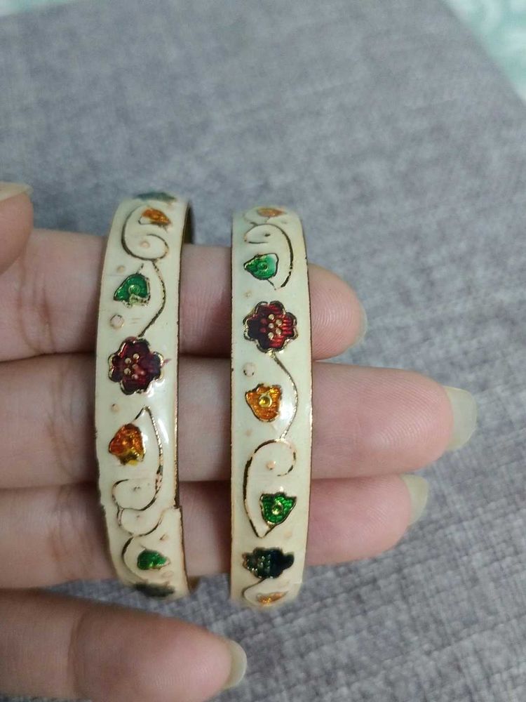 Floral Bangle Set