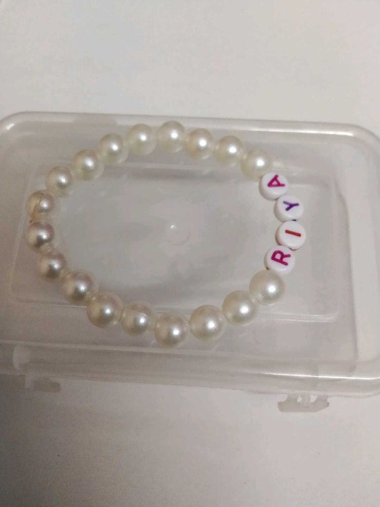 Personalized Beaded Name Bracelet