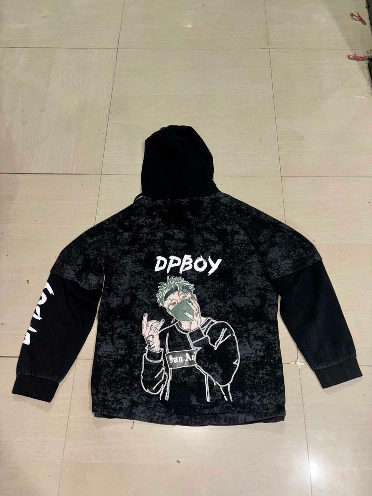 Graphic Print Hoodie