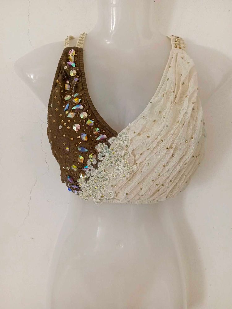Embellished costume top