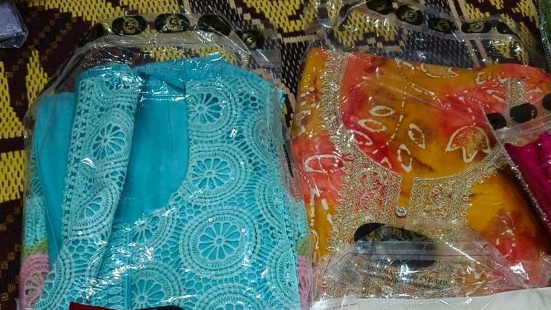 Elegant Kurta Set unstitched dress material