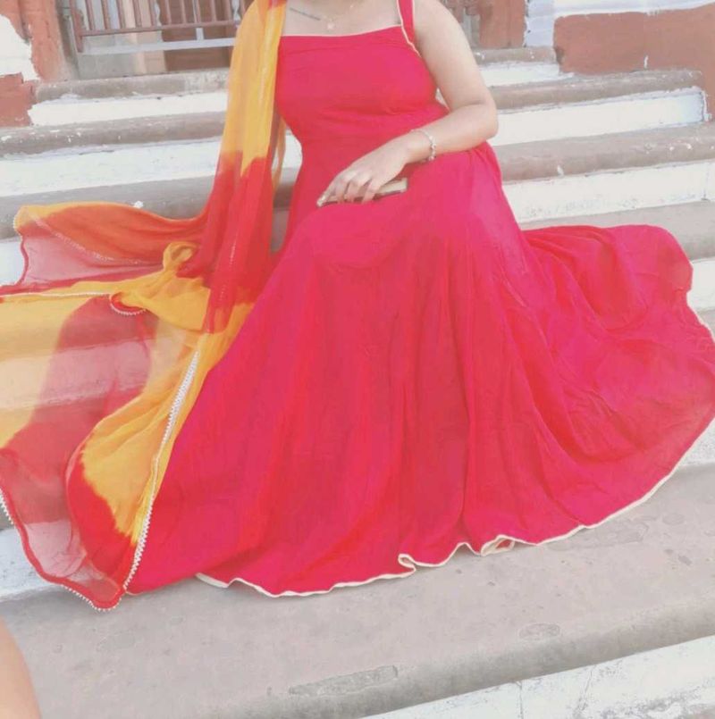 Anarkali Kurta With Dupatta
