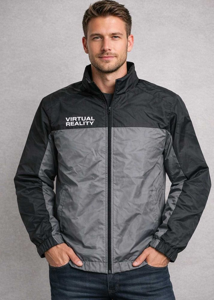 Stylish Men's Windbreaker Jacket, XL SIZE