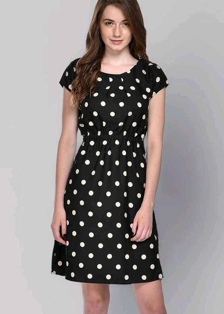 Polka Dot Mini Dress