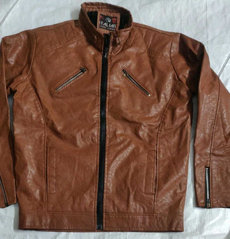 Brown Leather Jacket