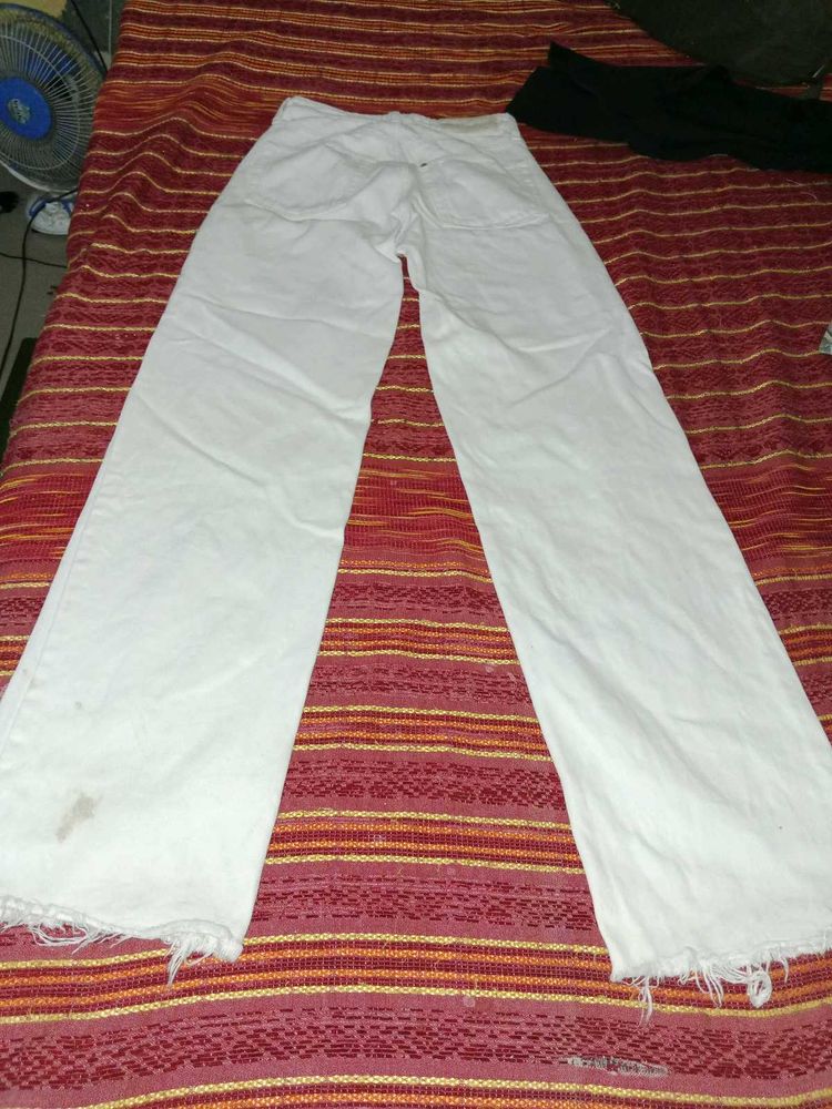 White Denim Jeans