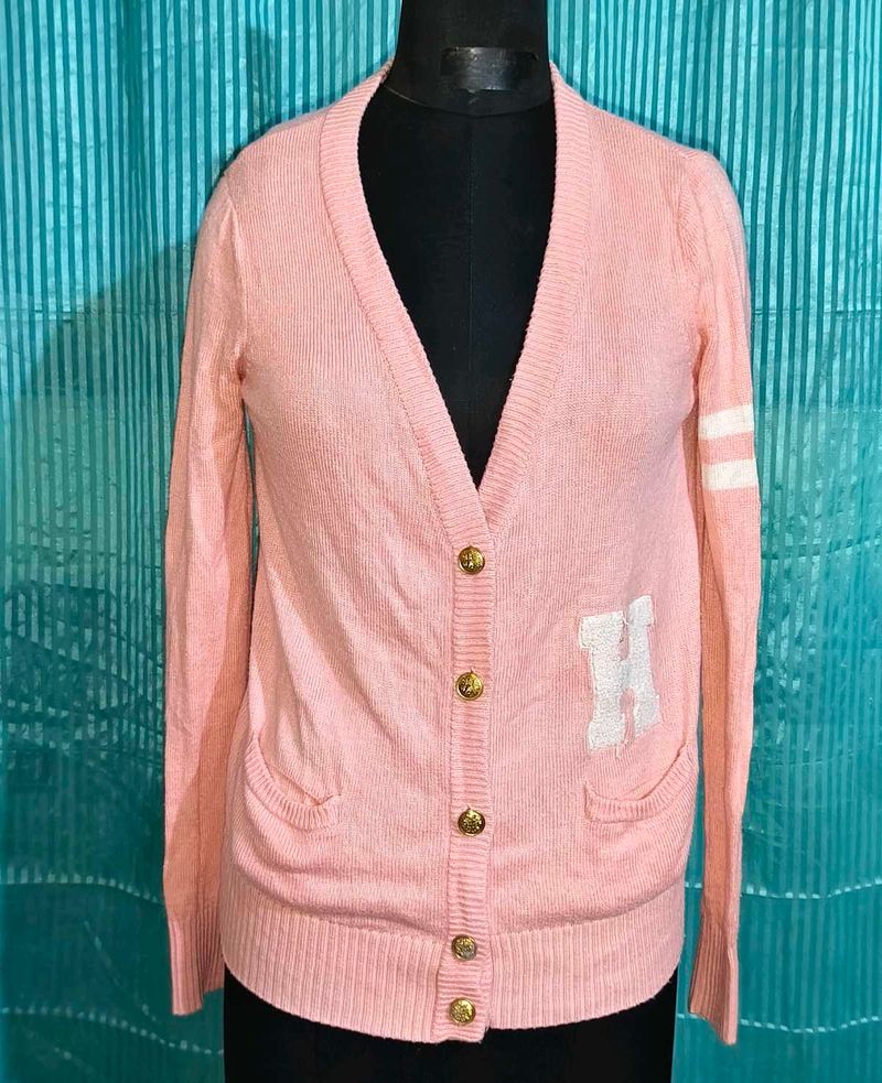 🎁Buy 2 Get 1 Free🎁Size S/M Pink Cardigan Sweate