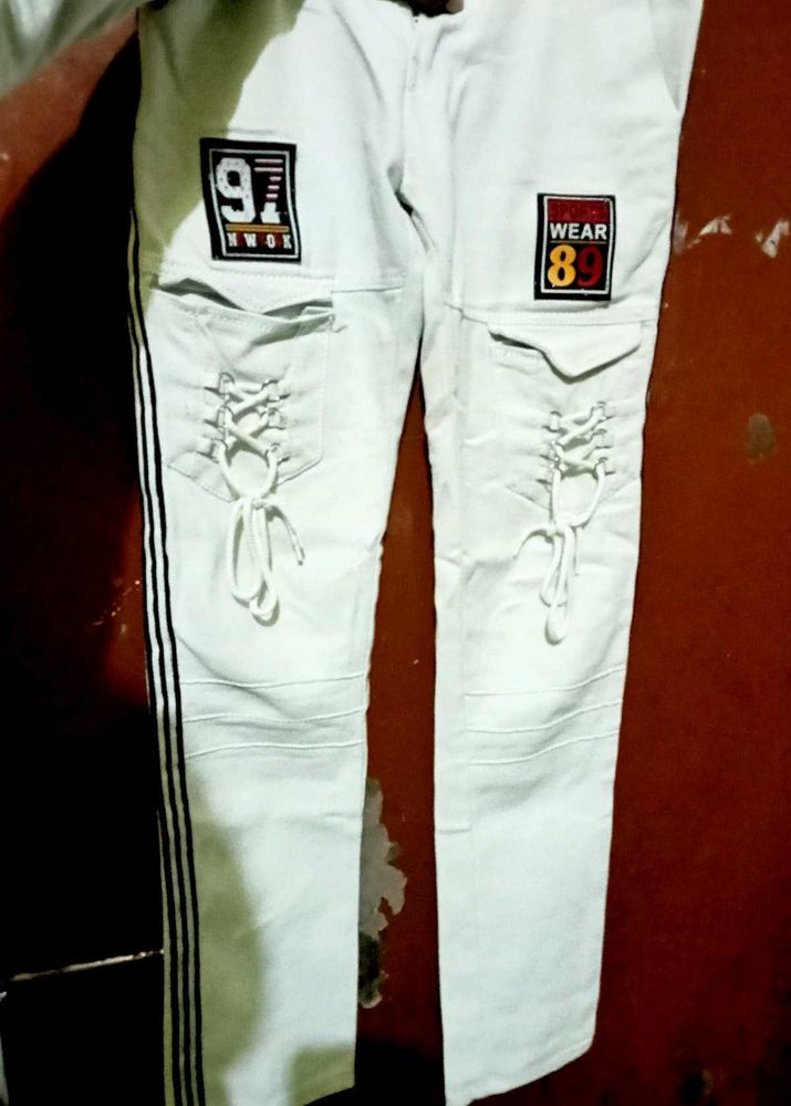 Stylish White Jeans