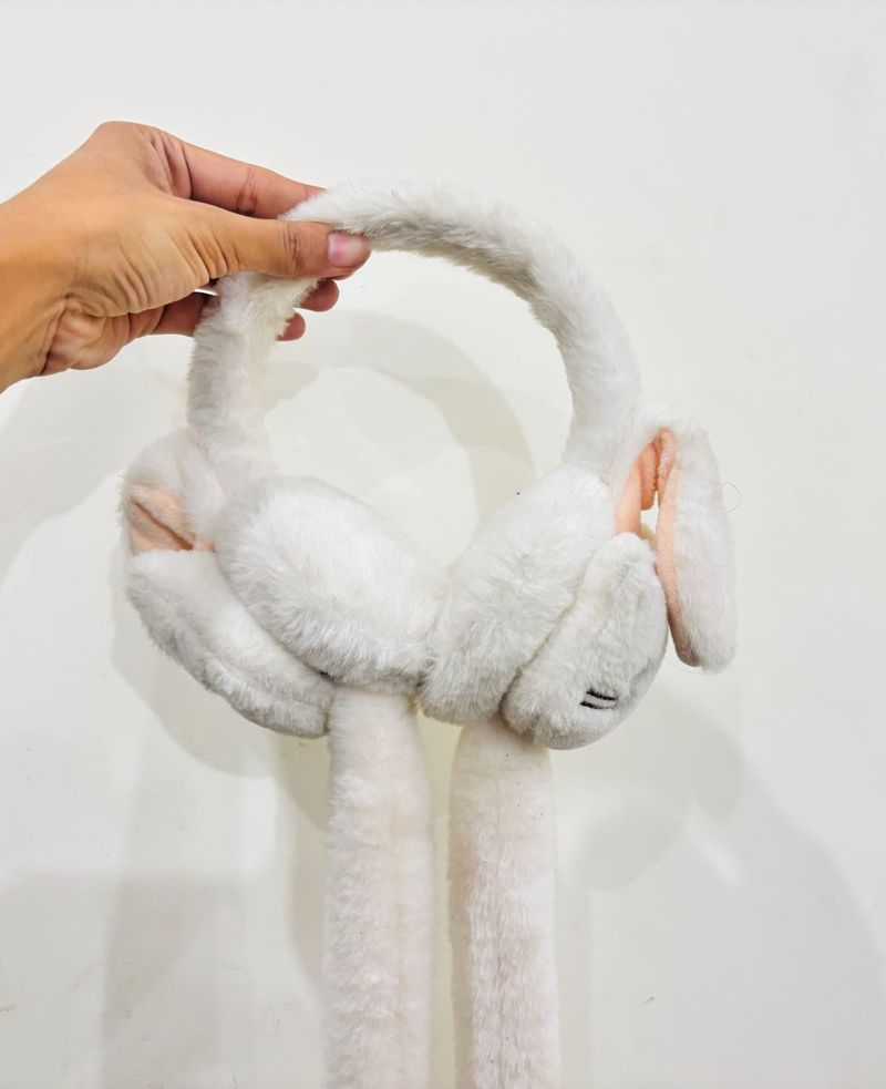 Plush Bunny Ear Hat