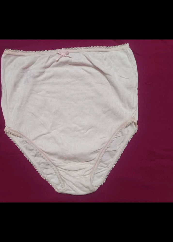 White Cotton Briefs