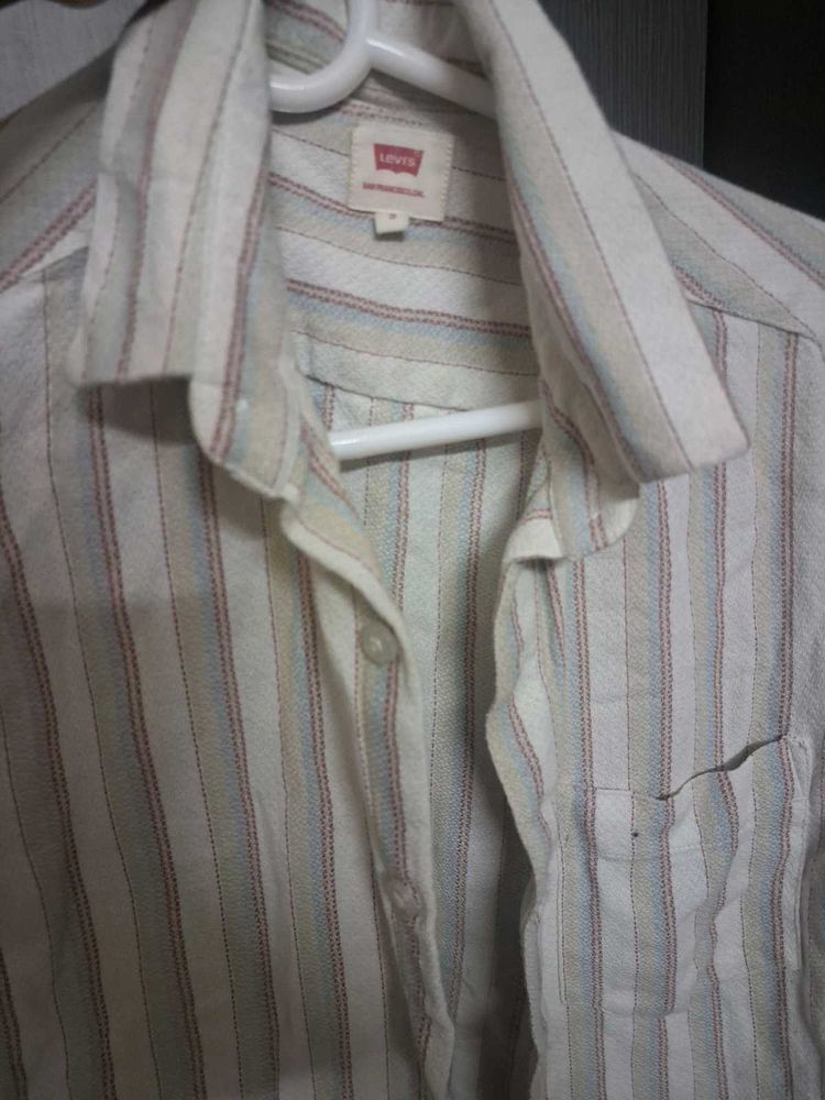 Striped Levi&#39;s Shirt