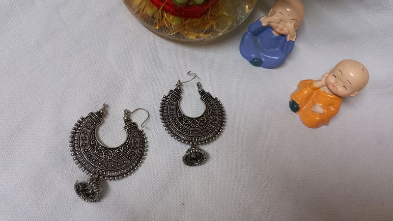 Oxidised Earrings