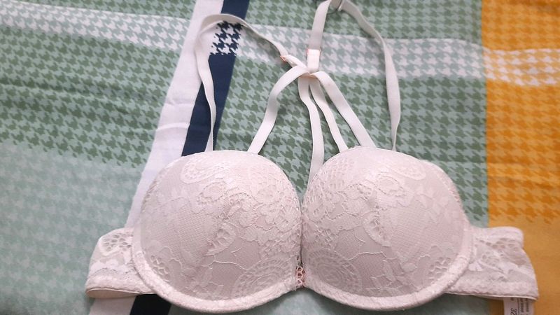 Caged Front Open Padded Bra