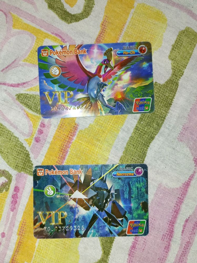TWO VIP POKEMON CARDS 💳