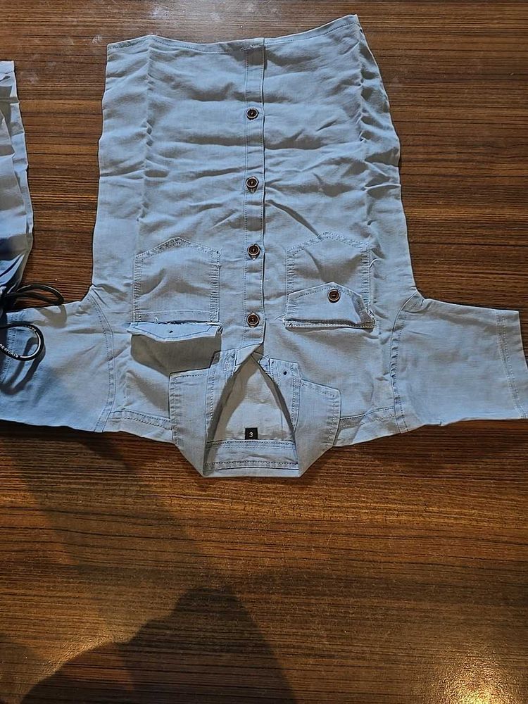 Cute Denim Shirt Size 1-6