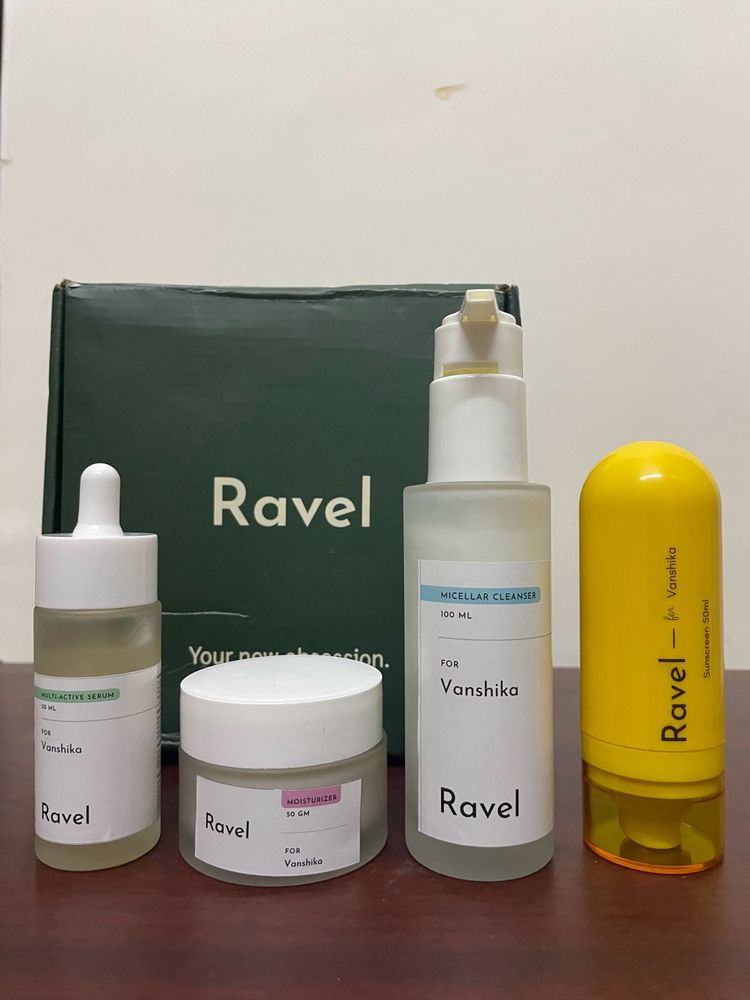 Ravel Skincare Kit Shark Tank Brand