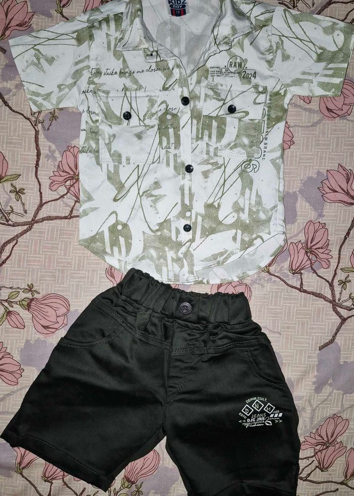 Kids' Shirt &amp; Shorts Set