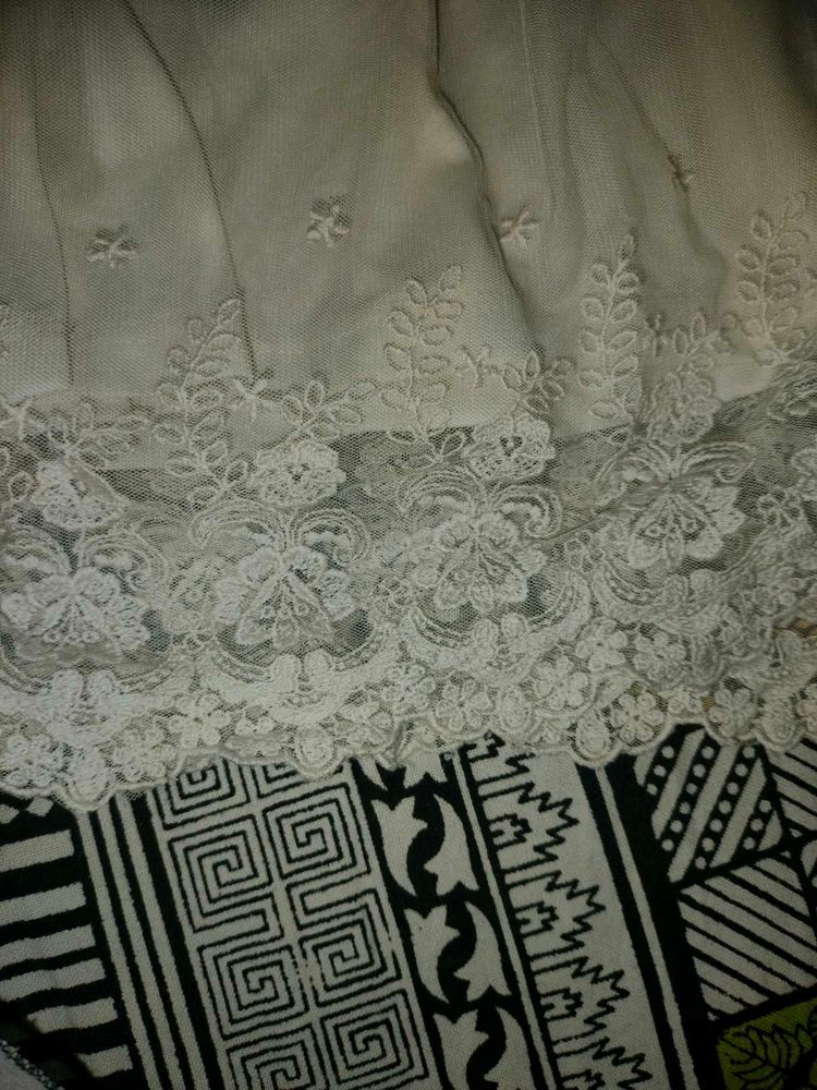 Lace Trim Fabric