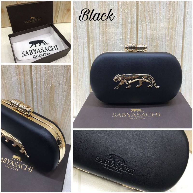 Sabyasachi Black Clutch