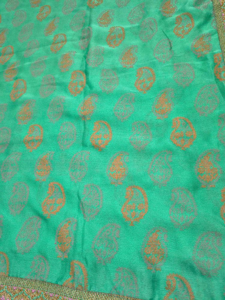 Green Sari