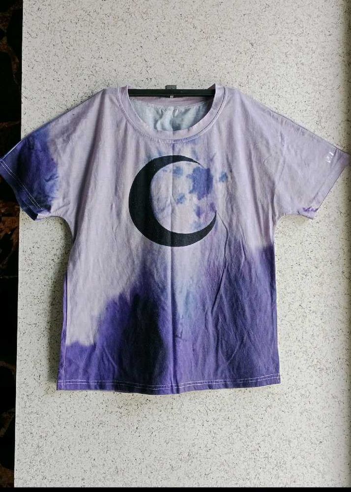 Lavender Tie-dye Oversized Tshirt