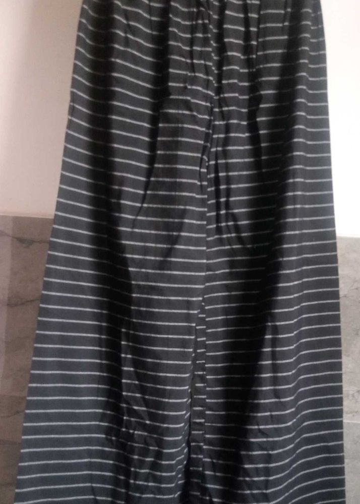 Striped Plazzo Pants