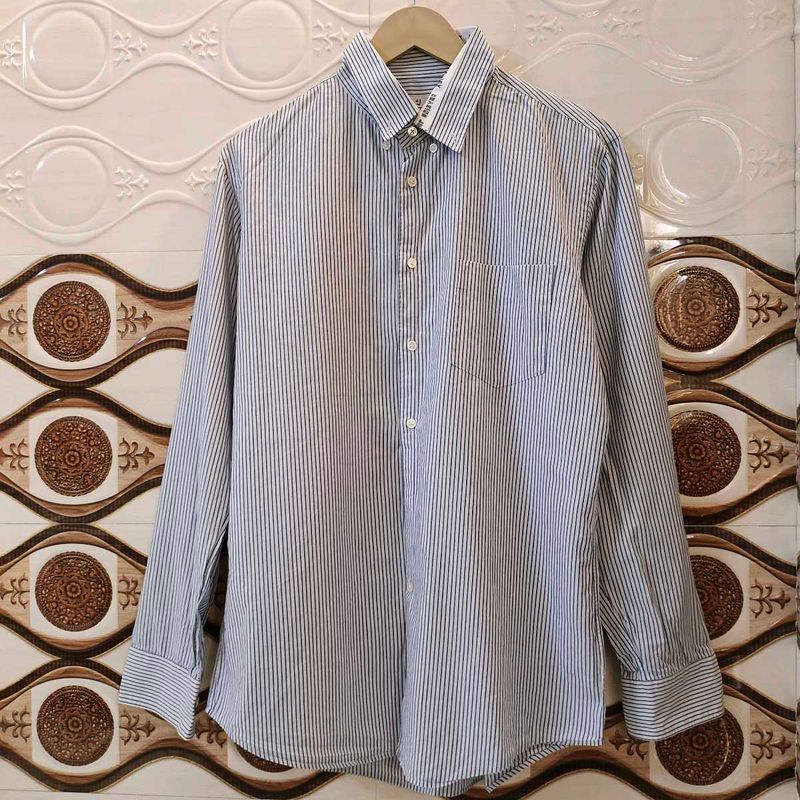 Uniqlo Vertical Stripe Shirt