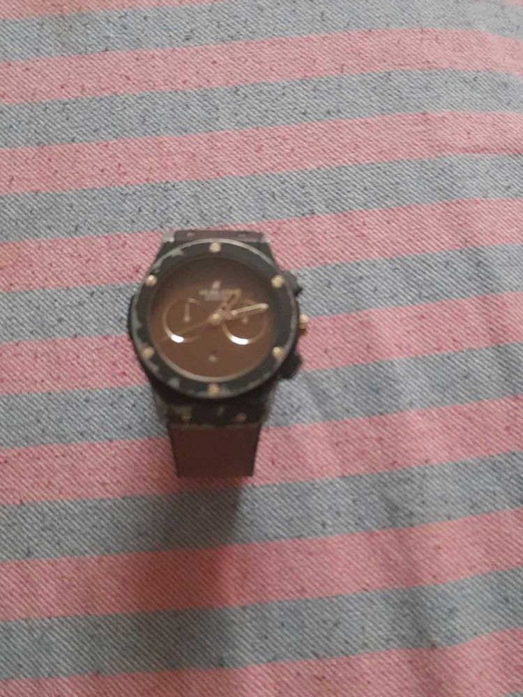 Stylish Watch - Brown Face