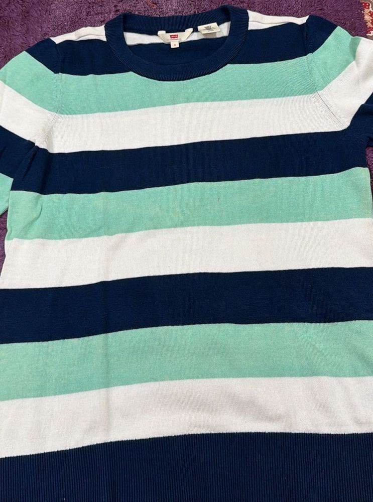 Striped Levi's top.