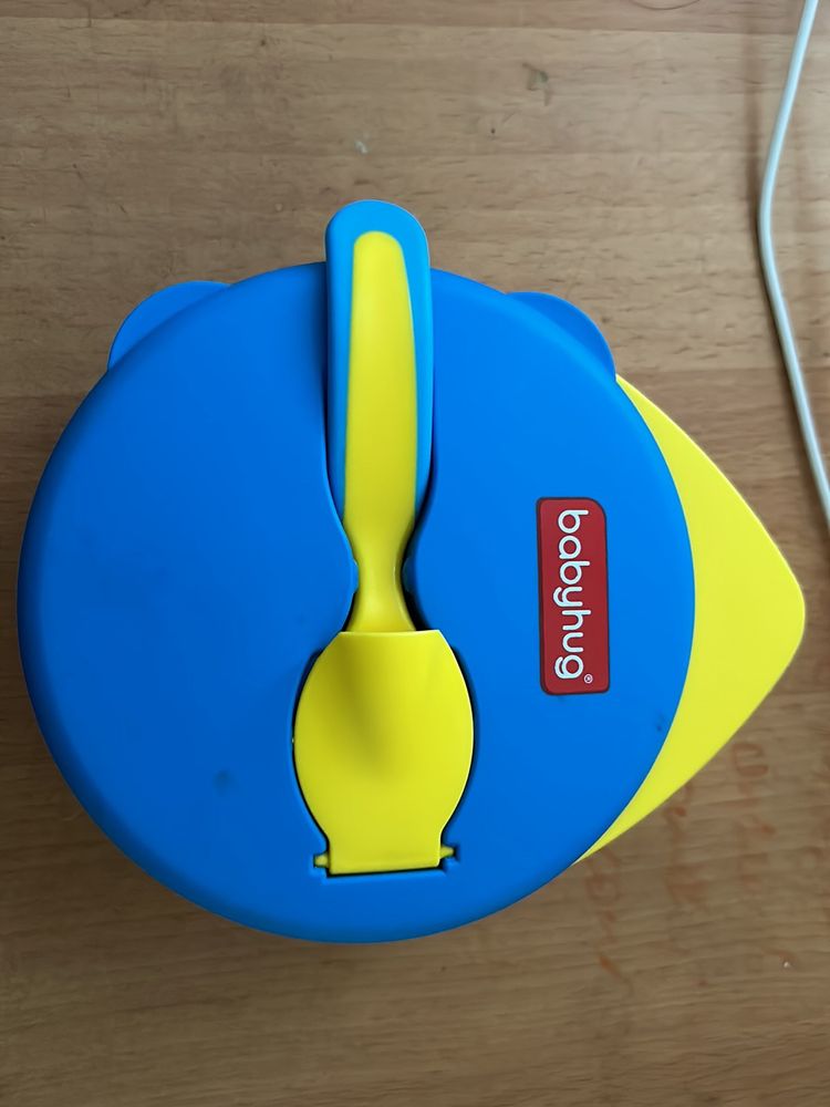 Baby hug Suction Bowl With Spoon